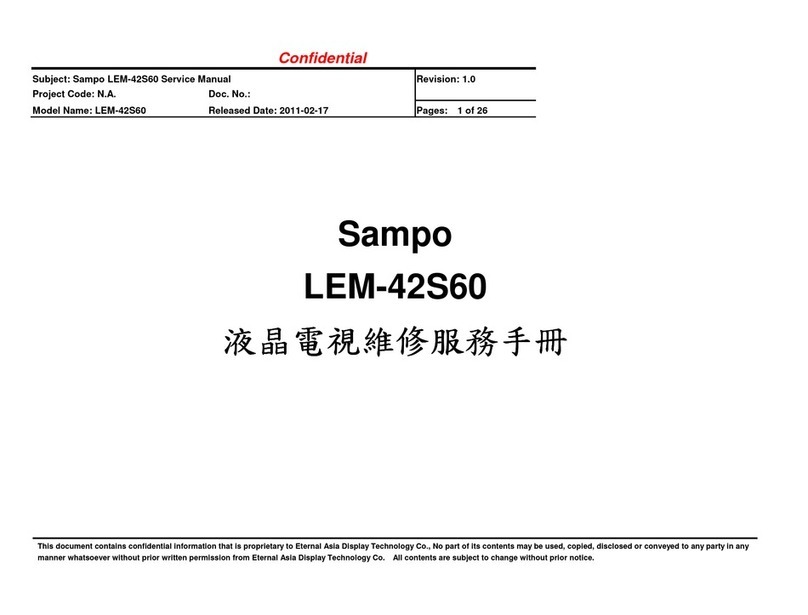 Sampo LEM-42S60 User manual