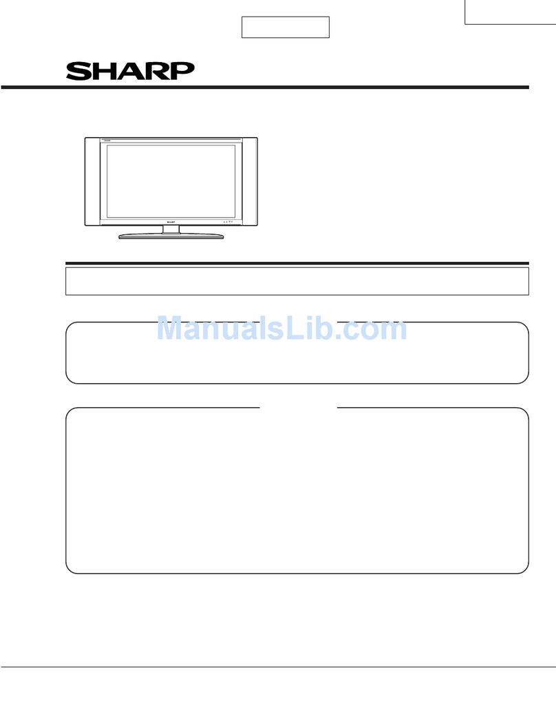Sharp LC-37GA5T User manual