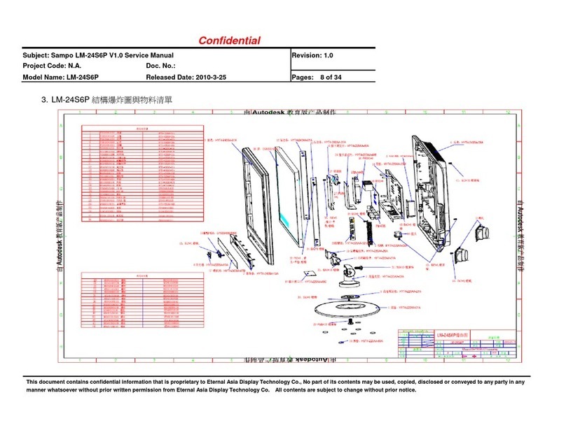 Sampo LM-24S6P User manual