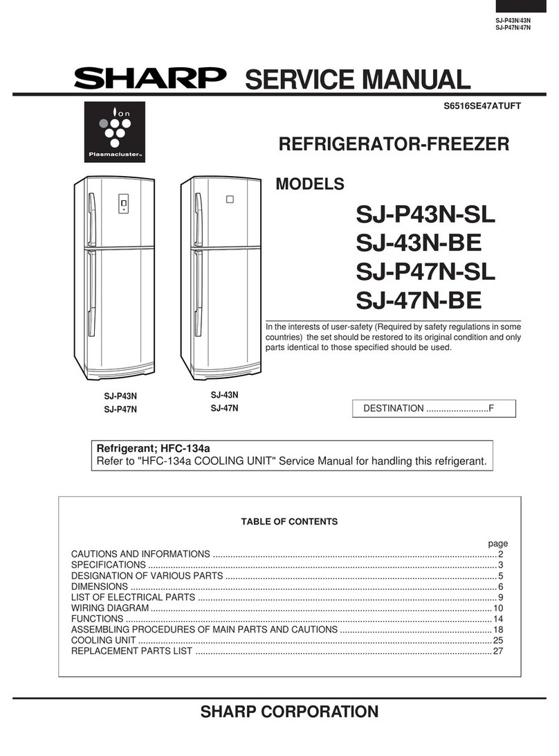 Sharp SJ-P43N-SL User manual