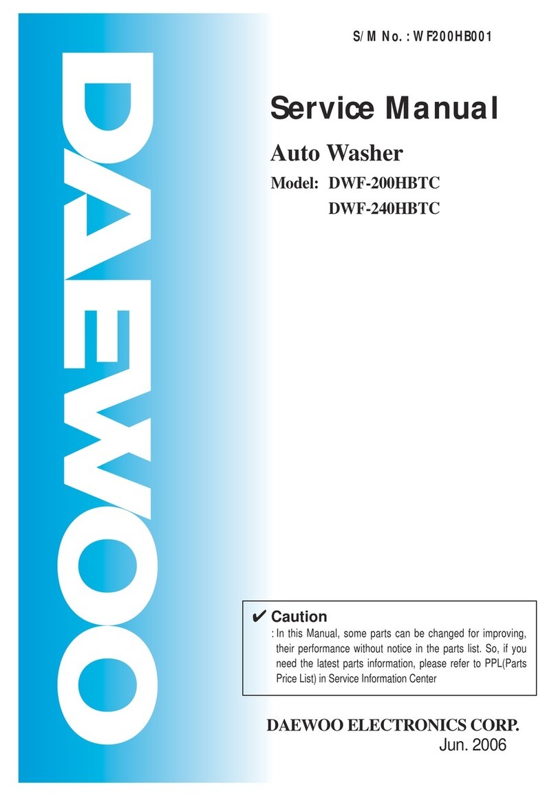 Daewoo DWF-200HBTC User manual