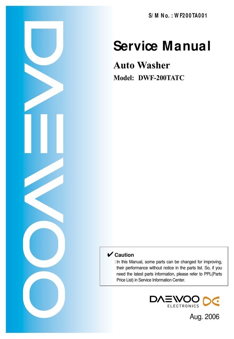 Daewoo DWF-200TATC Service manual