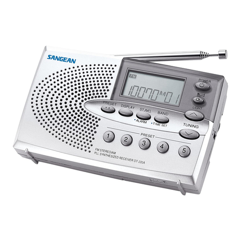 Sangean DT-220 user manual