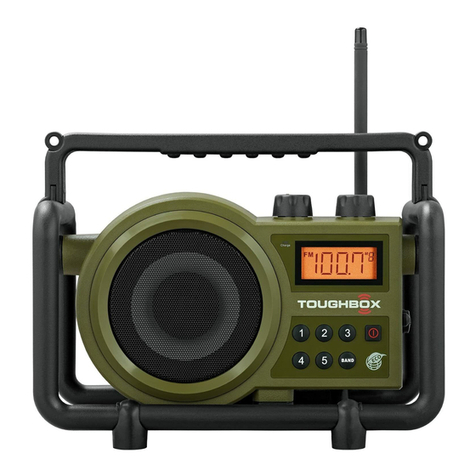 Sangean TOUGHBOX User manual