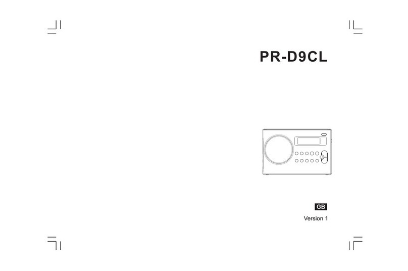 Sangean PR-D9CL User manual