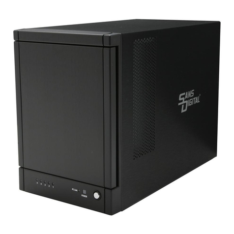 Sans Digital TOWERRAID TR5M+(B) Quick installation guide