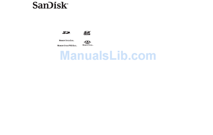 SanDisk MicroMate User manual