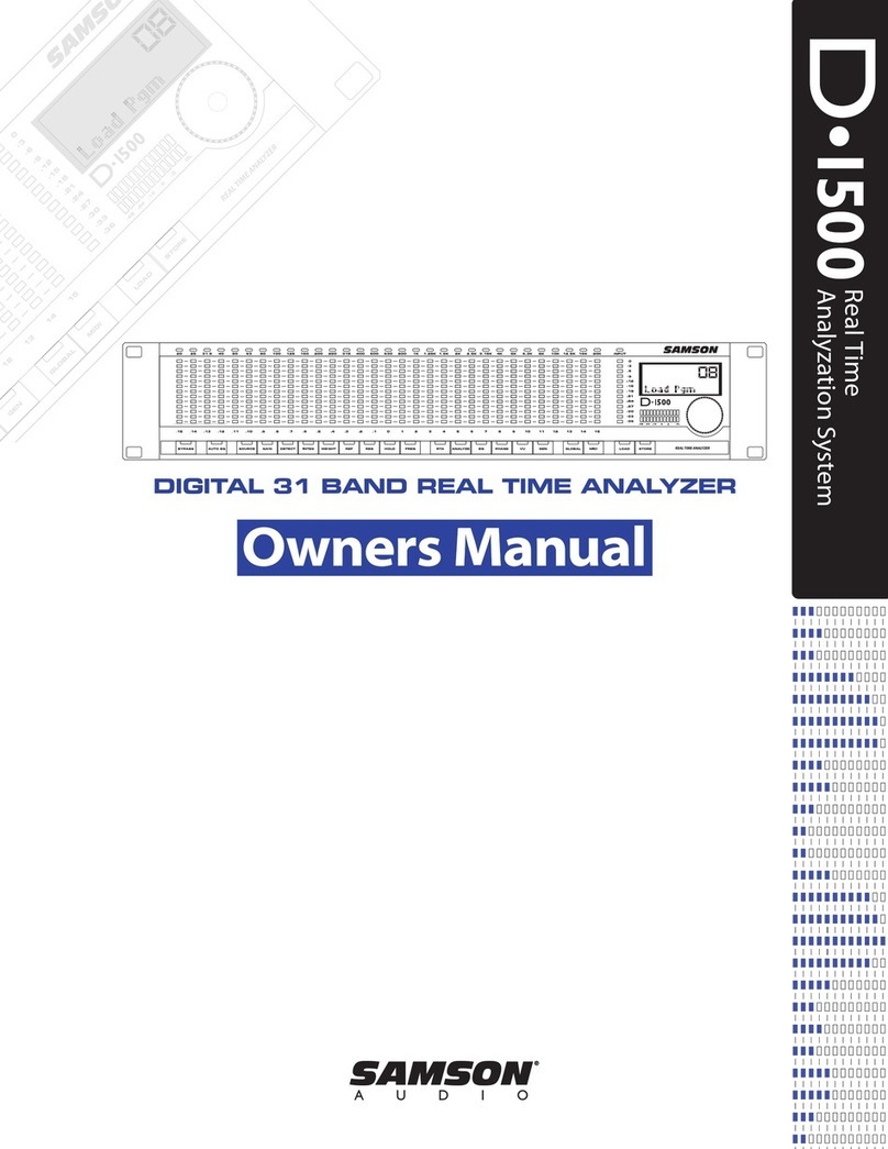 Samson D-150 User manual