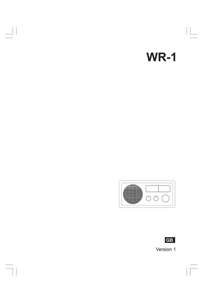 Sangean WR-1 user manual