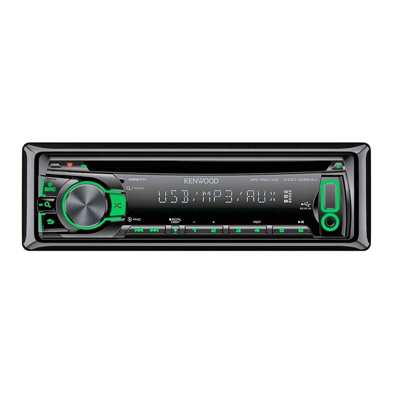 Kenwood KDC-4054UR User manual