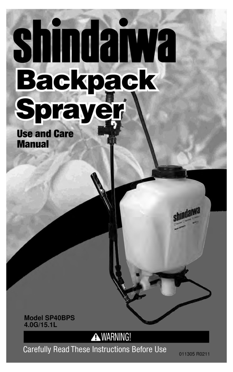 Shindaiwa SP40BPS use and care manual