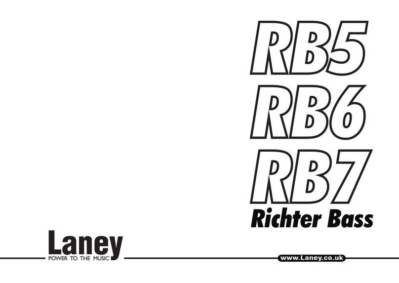 Laney Richter Bass RB5 manual