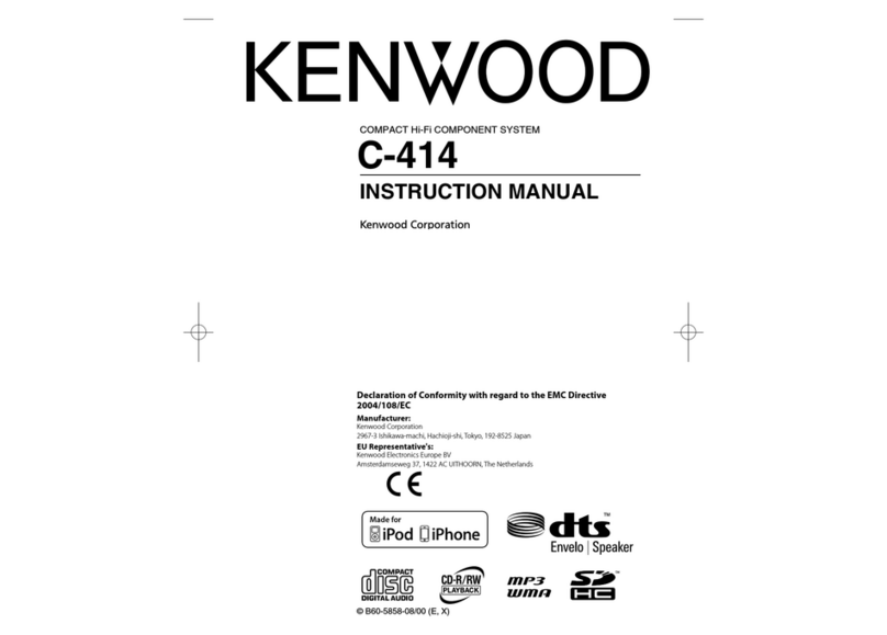 Kenwood C-414 User manual