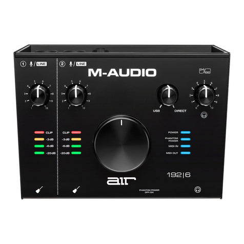 M-Audio AUDIOPHILE 192 User manual