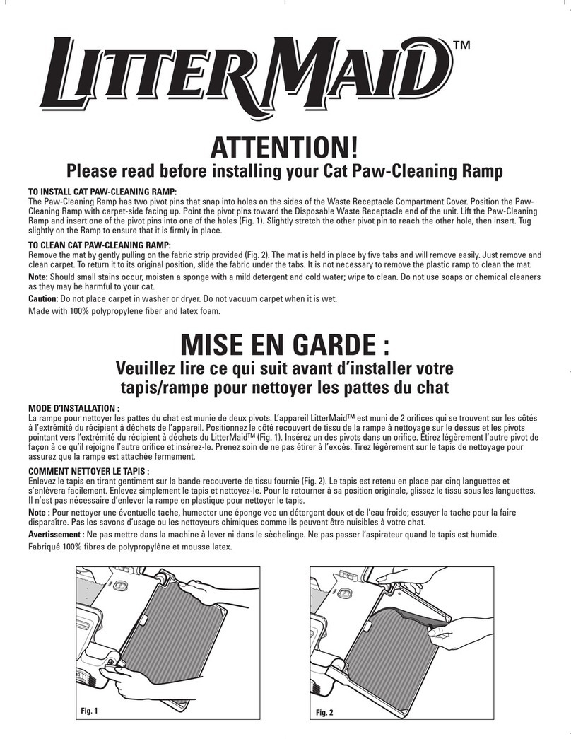 LitterMaid LM950 manual&nbsp;