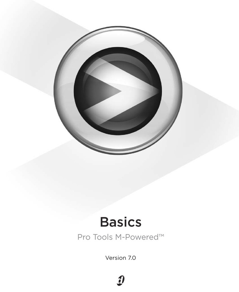 DigiDesign Pro Tools M-Powered User guide DigiDesign Pro Tools M-Powered User guide