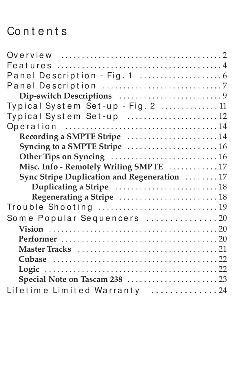 M-Audio Mac Syncman manual&nbsp;