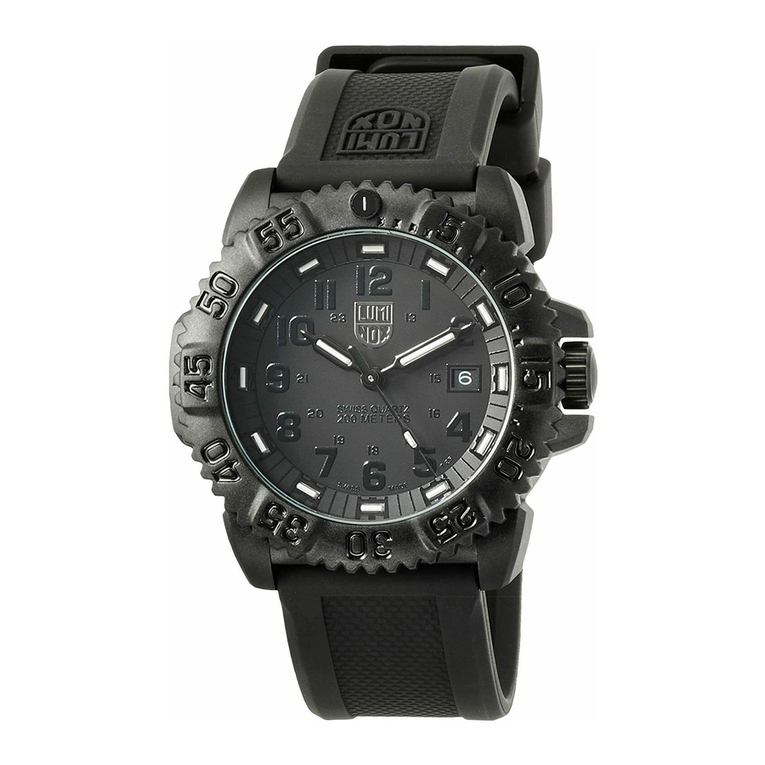 Luminox Navy seal colormark 3050 series User manual