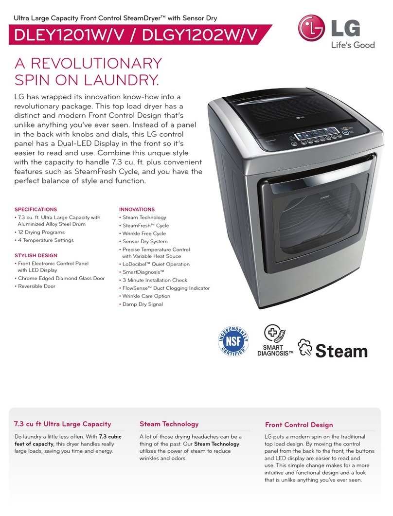 LG WT1201CW User manual