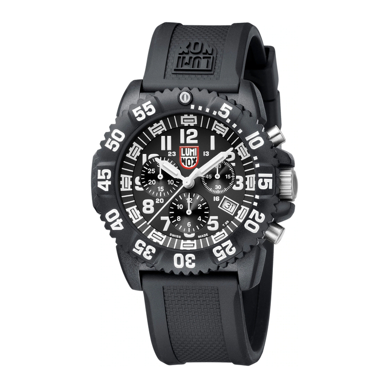Luminox Navy Seal Colormark 3081 User manual