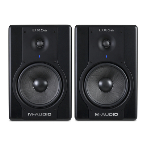 M-Audio Studiophile BX5a Deluxe user guide