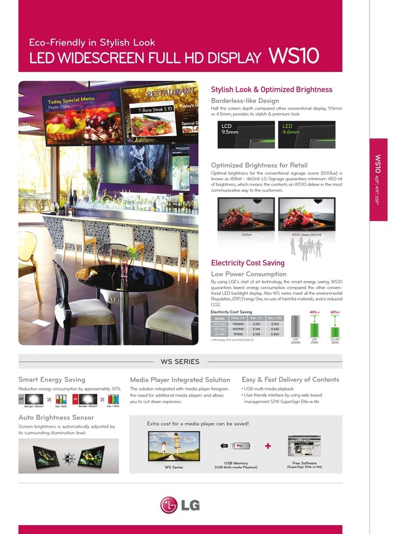 LG WS10 User manual