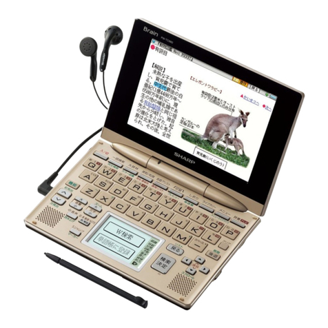 Sharp PW-TC980 User manual Sharp PW-TC980 User manual