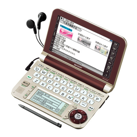 Sharp PW-A7200 User manual Sharp PW-A7200 User manual