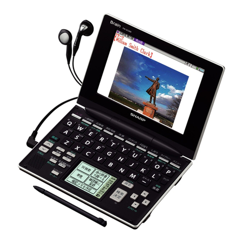 Sharp PW-GC590 User manual Sharp PW-GC590 User manual