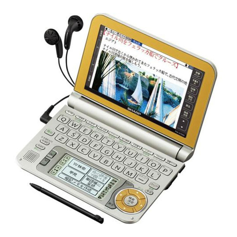 Sharp PW-A7000 User manual