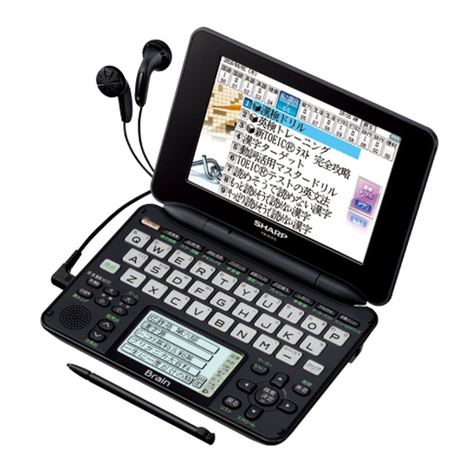 Sharp PW-AC910 User manual Sharp PW-AC910 User manual