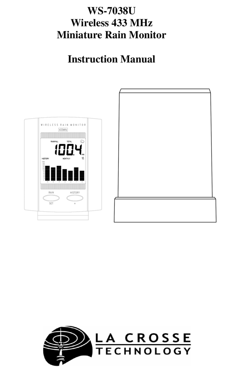 La Crosse Technology WS-7038U User manual