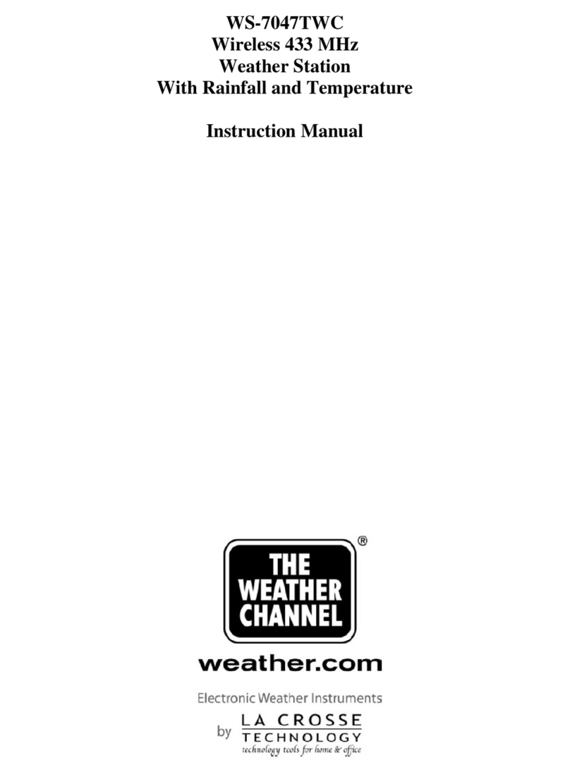 La Crosse Technology WS-7047TWC User manual
