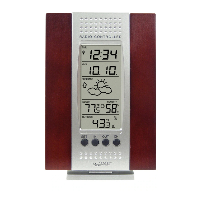 La Crosse Technology WS-7014CH-IT instruction manual