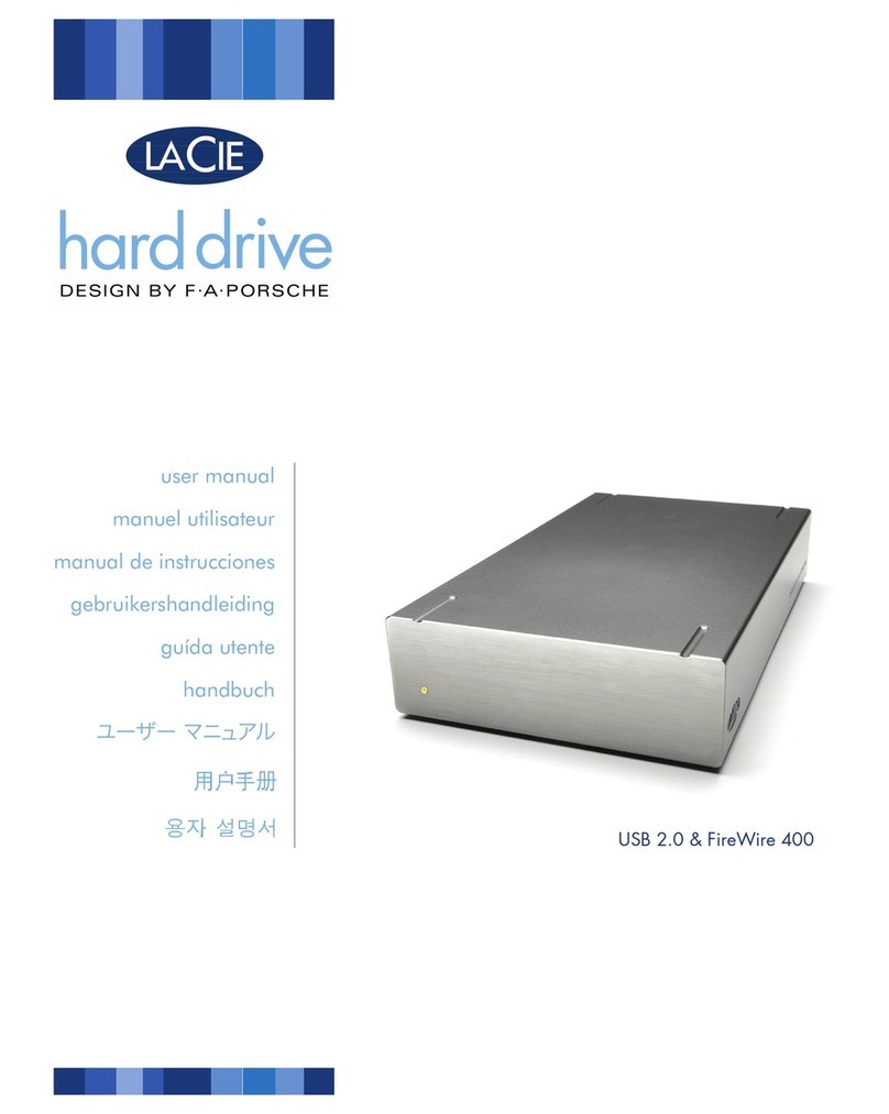 LaCie Hard Drive user manual