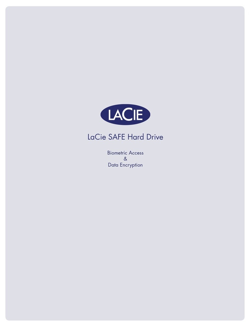 LaCie SAFE Mobile Hard Drive manual LaCie SAFE Mobile Hard Drive manual 