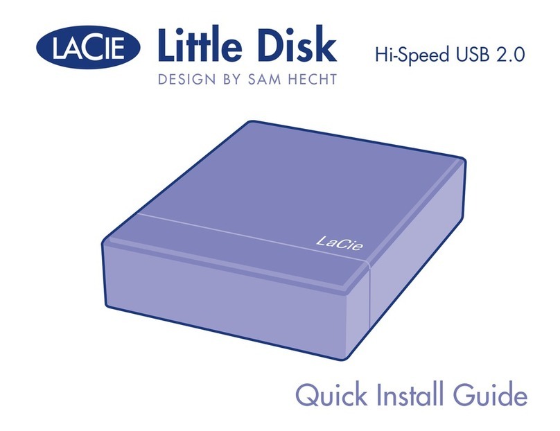LaCie Little Disk Quick install guide LaCie Little Disk Quick install guide