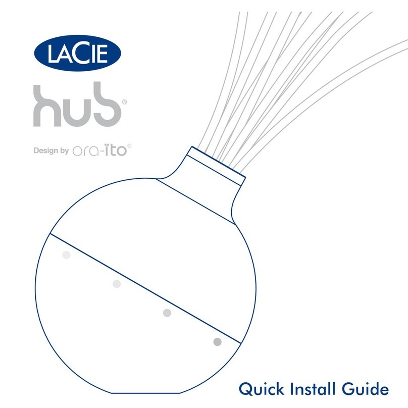 LaCie Hub Quick install guide