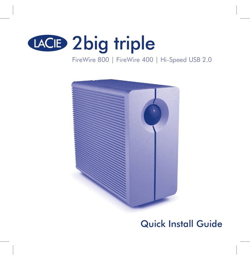 LaCie 2big Triple Quick install guide