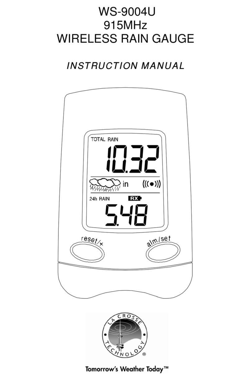 La Crosse Technology WS-9004U User manual La Crosse Technology WS-9004U User manual