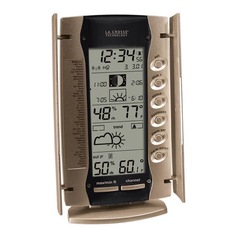 La Crosse WS-9096U instruction manual