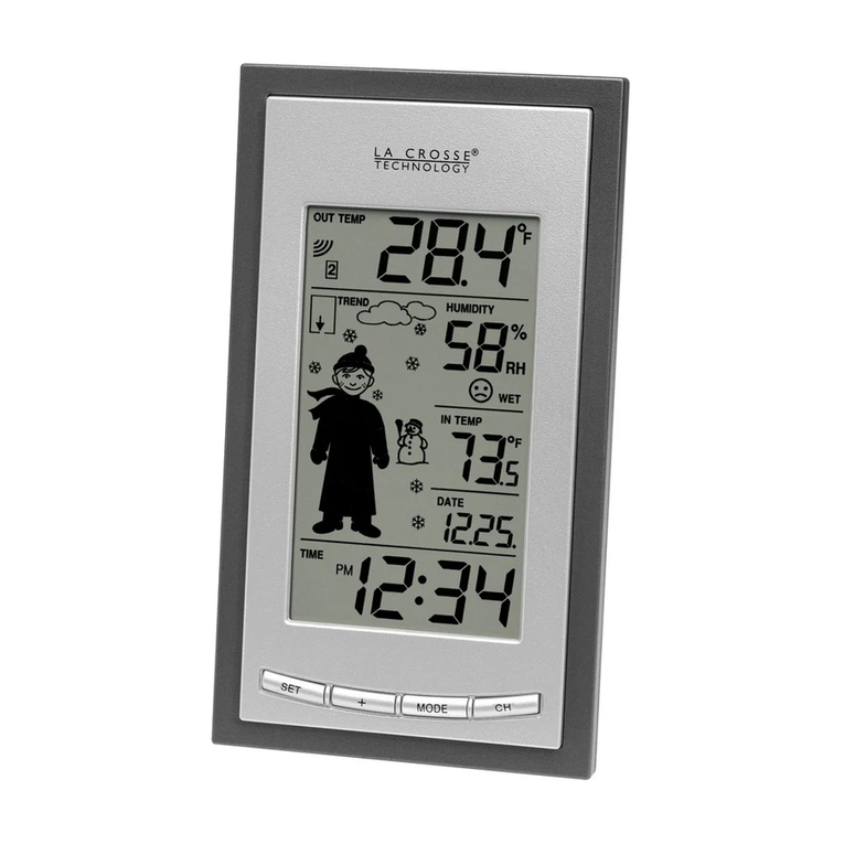 La Crosse Technology WS-9630TWC-IT instruction manual La Crosse Technology WS-9630TWC-IT instruction manual