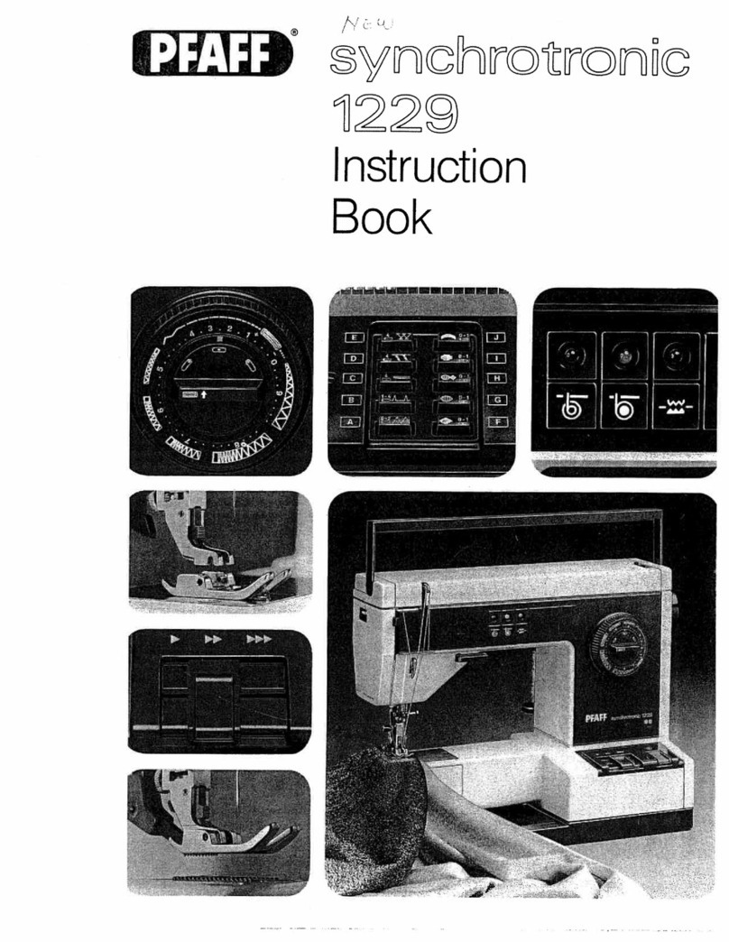 Pfaff synchrotronic 1229 User manual