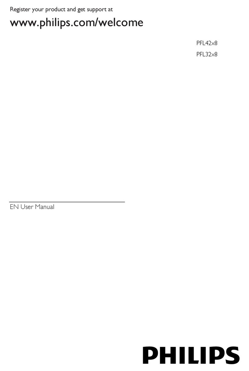 Philips PFL42 user manual