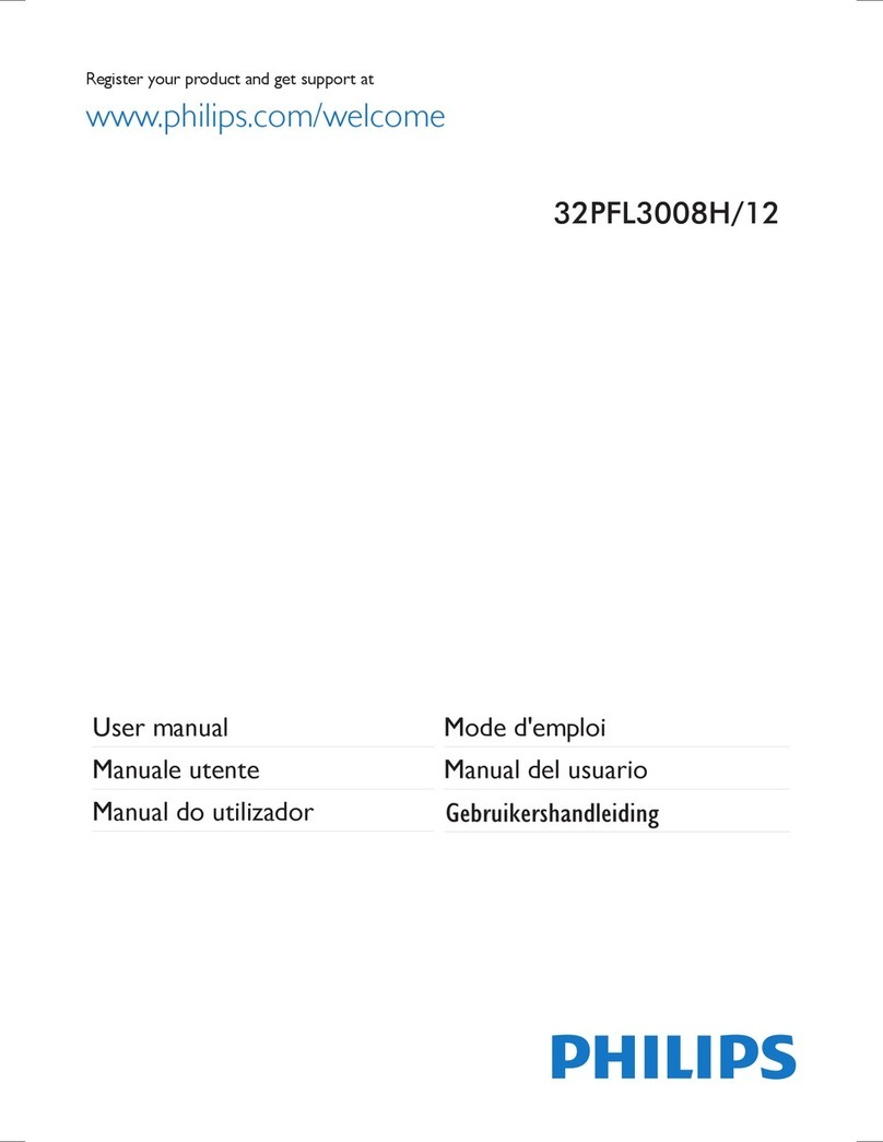 Philips 32PFL3008H/12 User manual