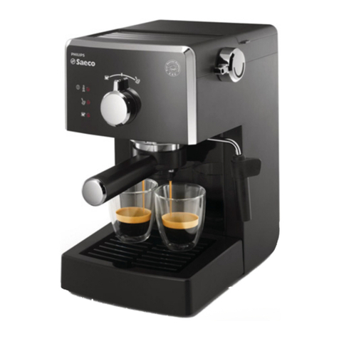 Philips Saeco Saeco HD8423 User manual Philips Saeco Saeco HD8423 User manual