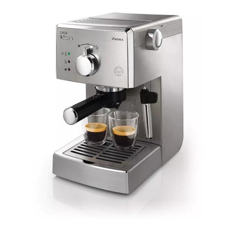 Philips Saeco Saeco Poemia HD8327 User manual