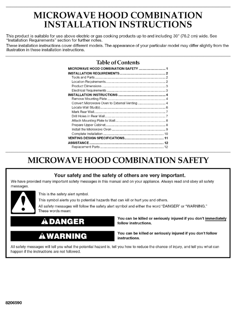KitchenAid KHHC2090SWH0 User manual