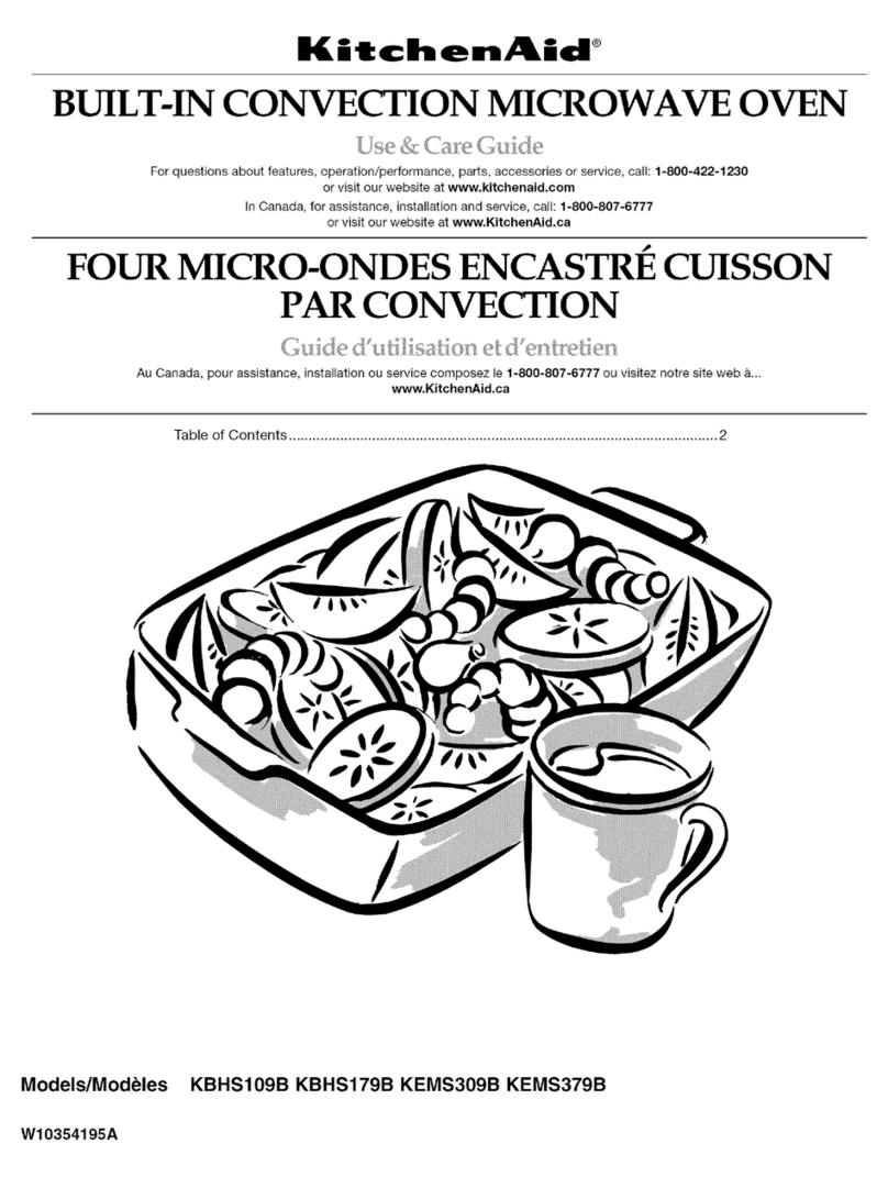 KitchenAid KBHS109B User manual