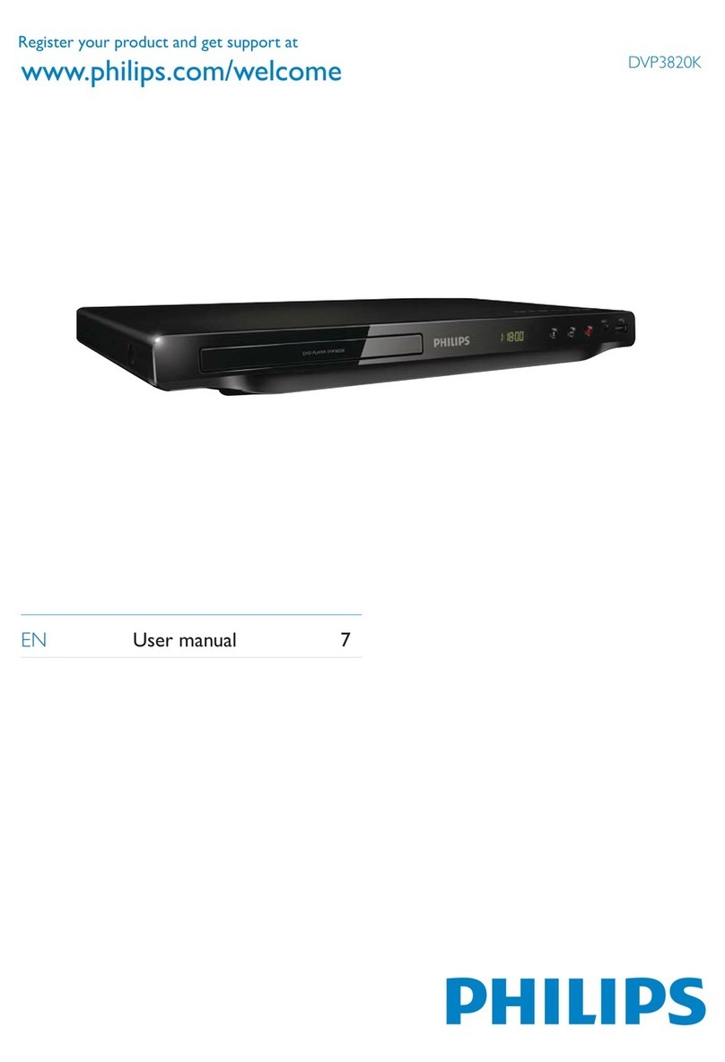 Philips DVP3820K user manual